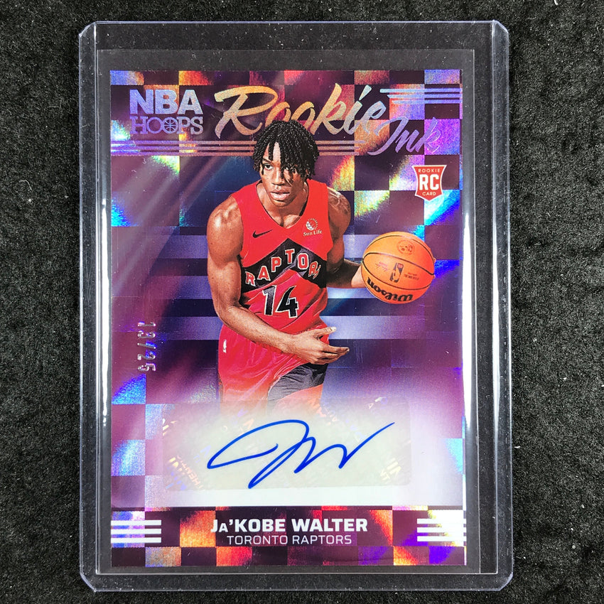 2024-25 Hoops JA'KOBE WALTER Rookie Ink Autograph Red 13/25