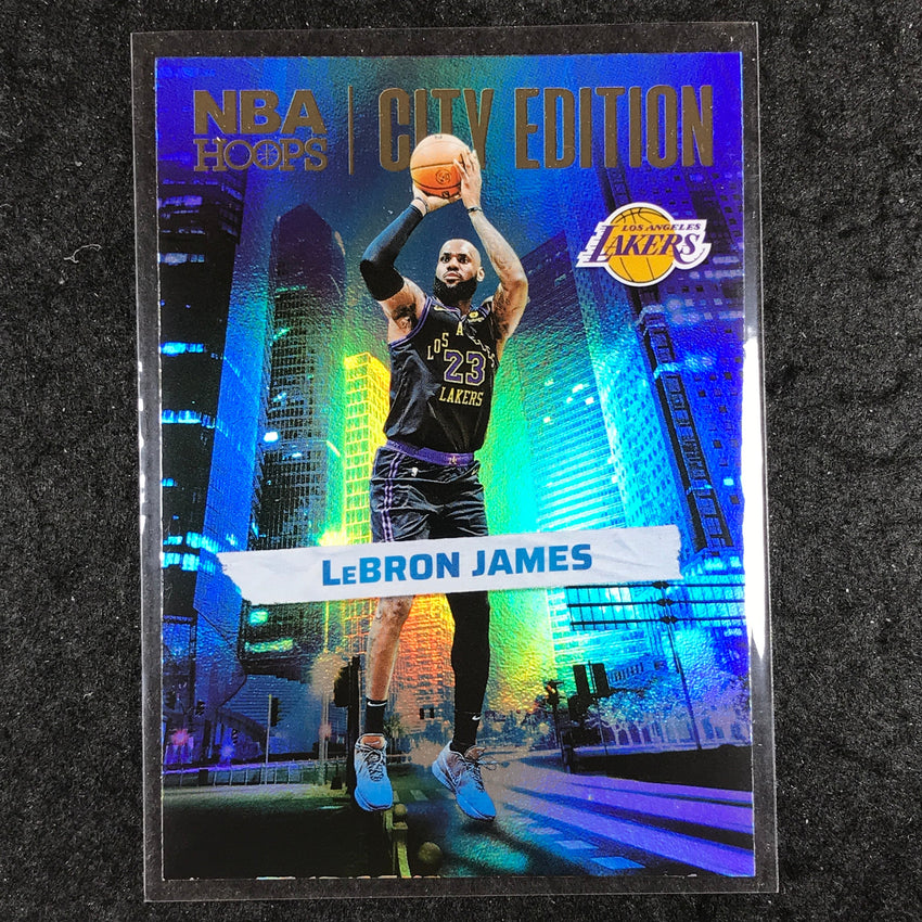 2024-25 Hoops LEBRON JAMES City Edition Holo #8
