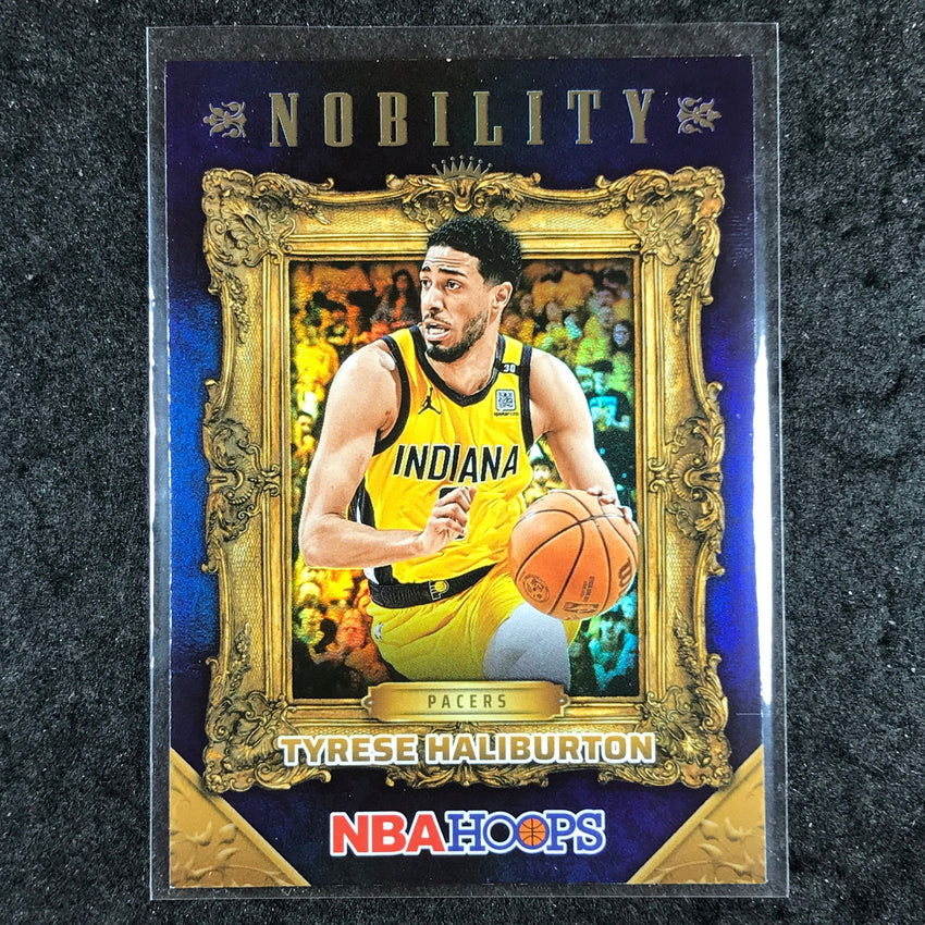 2024-25 Hoops TYRESE HALIBURTON Nobility Holo #5