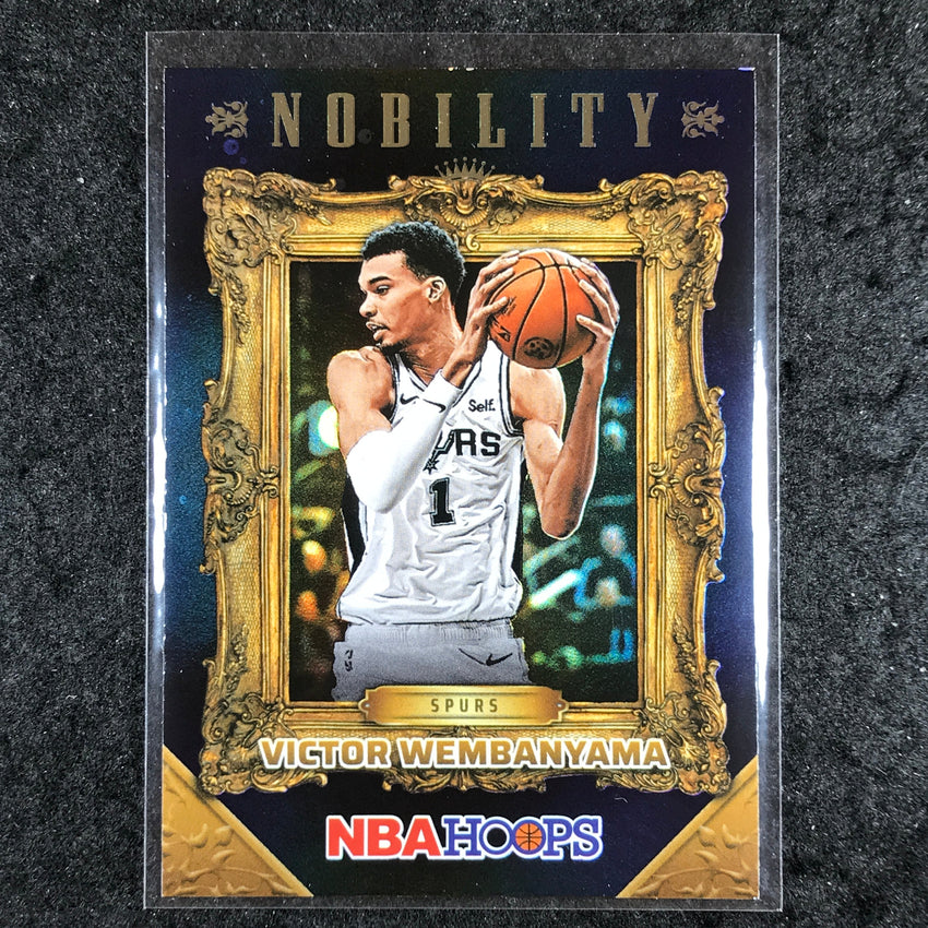 2024-25 Hoops VICTOR WEMBANYAMA Nobility Holo #13