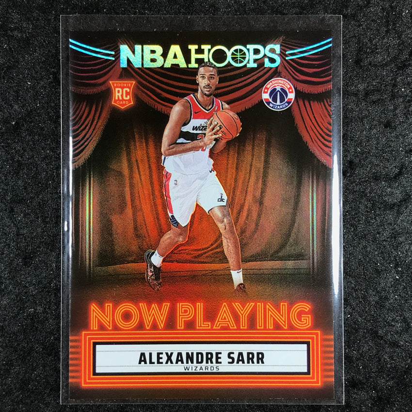 2024-25 Hoops ALEXANDRE SARR Now Playing Rookie Holo #27