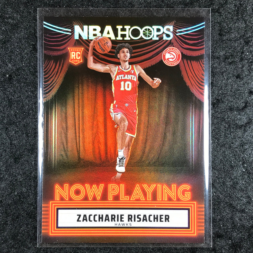 2024-25 Hoops ZACCHARIE RISACHER Now Playing Rookie Holo #31