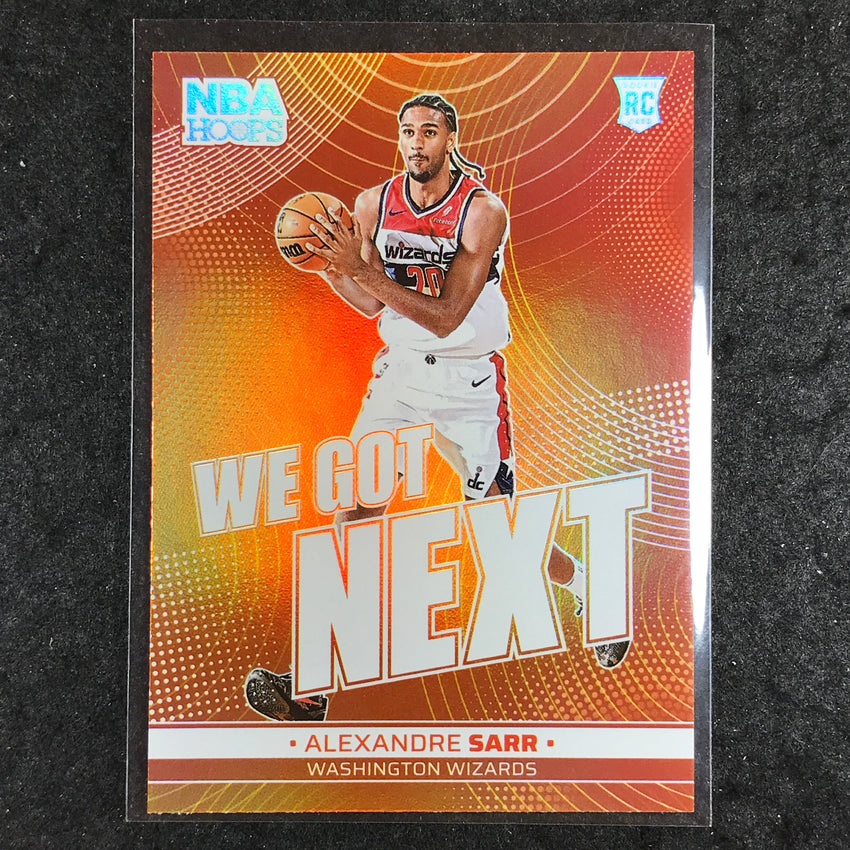 2024-25 Hoops ALEXANDRE SARR We Got Next Rookie Holo #17
