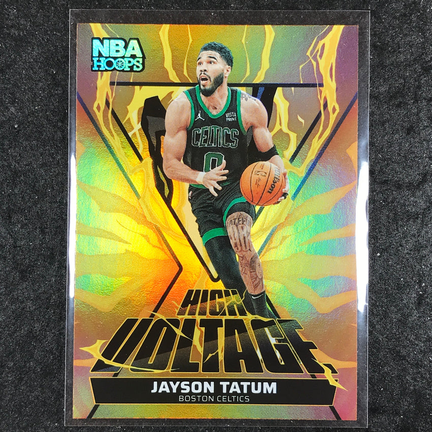 2024-25 Hoops JAYSON TATUM High Voltage #17