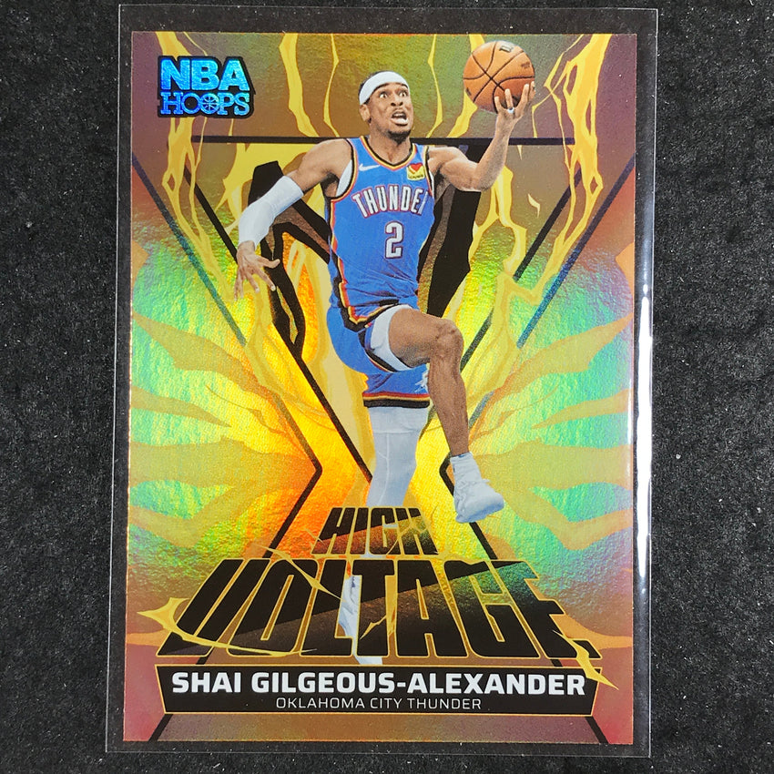 2024-25 Hoops SHAI GILGEOUS-ALEXANDER High Voltage #20