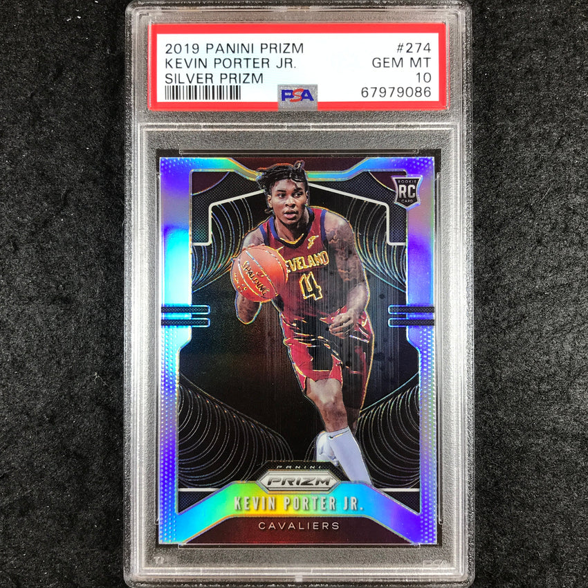 2019 Prizm KEVIN PORTER JR. Rookie Silver #274 PSA 10 (086)