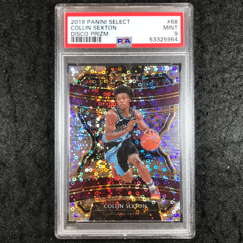 2019 Panini Select COLLIN SEXTON Disco Prizm #68 PSA 9 (964)