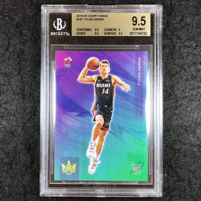 2019 Court Kings TYLER HERRO Rookies IV #197 BGS 9.5 (722)