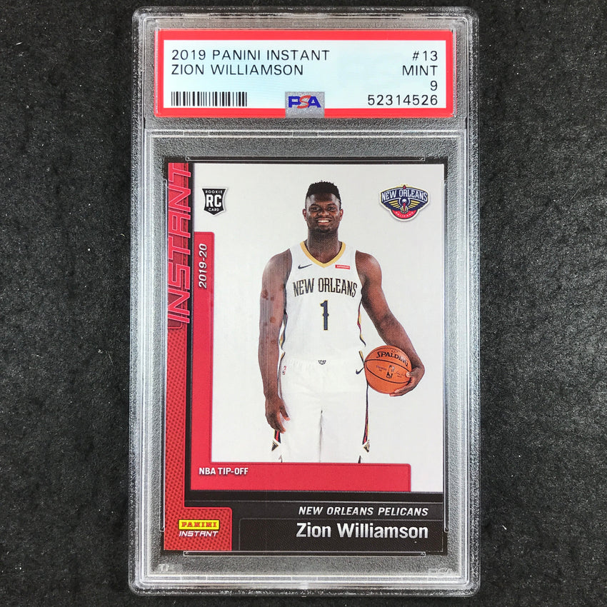 2019 Panini Instant ZION WILLIAMSON Rookie #13 PSA 9 (526)