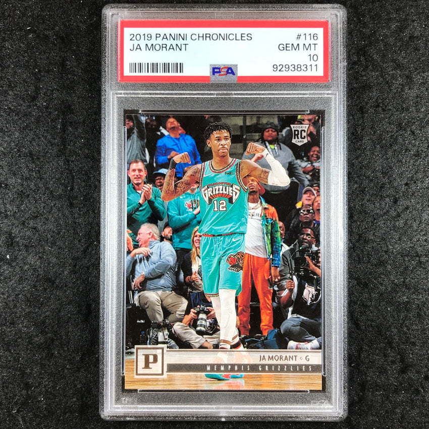 2019 Panini Chronicles JA MORANT Rookie #116 PSA 10 (311)
