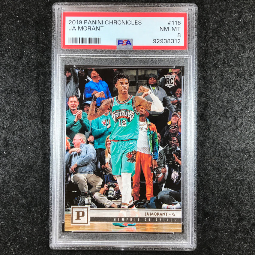 2019 Panini ChroniclesJA MORANT Rookie #116 PSA 8 (312)