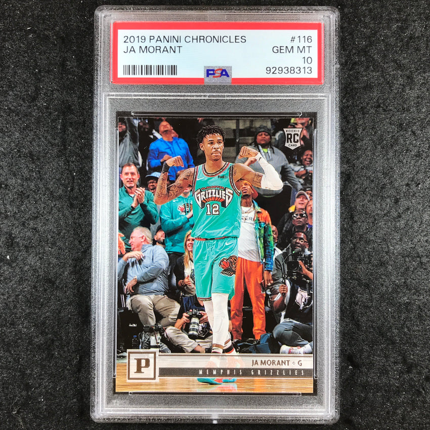 2019 Panini Chronicles JA MORANT Rookie #116 PSA 10 (313)