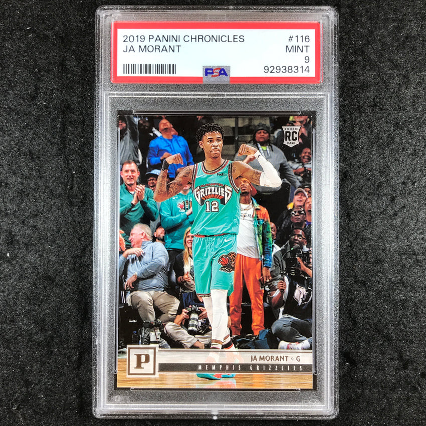 2019 Panini Chronicles JA MORANT Rookie #116 PSA 9 (314)