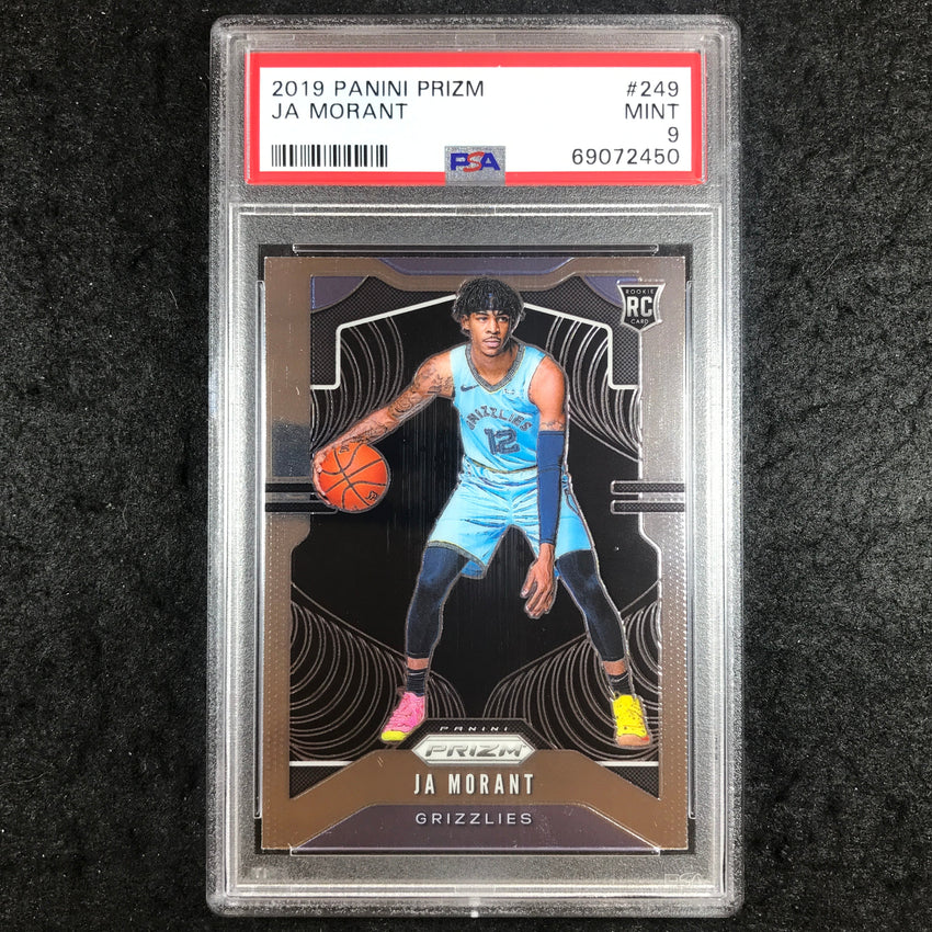2019 Prizm JA MORANT Rookie Base #249 PSA 9 (450)
