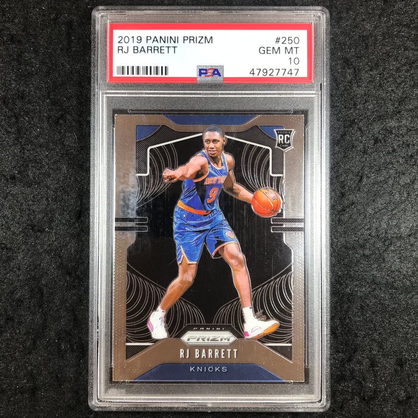 2019 Prizm RJ BARRETT Rookie Base #250 PSA 10 (747)
