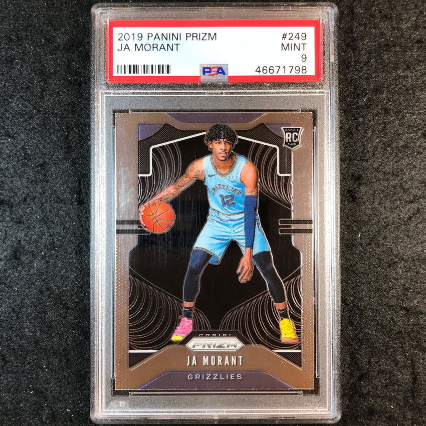 2019 Prizm JA MORANT Rookie Base #249 PSA 9 (798)