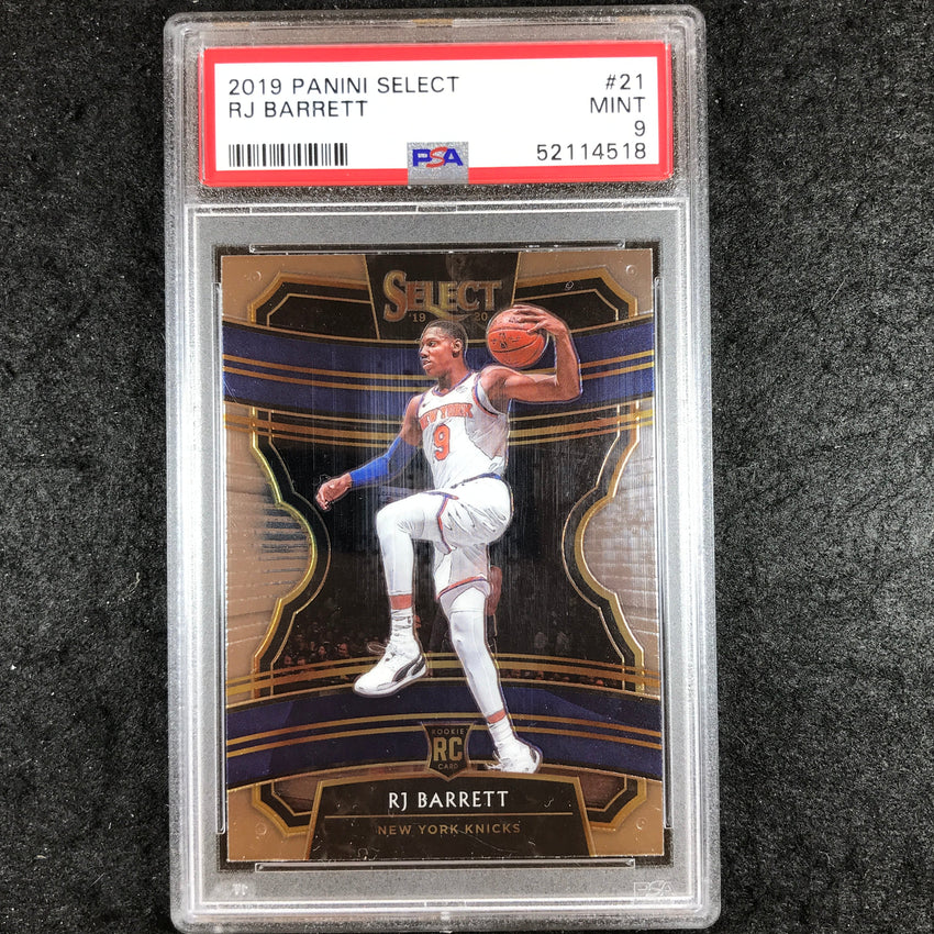 2019 Select RJ BARRETT Rookie Concourse Base #21 PSA 9 (518)