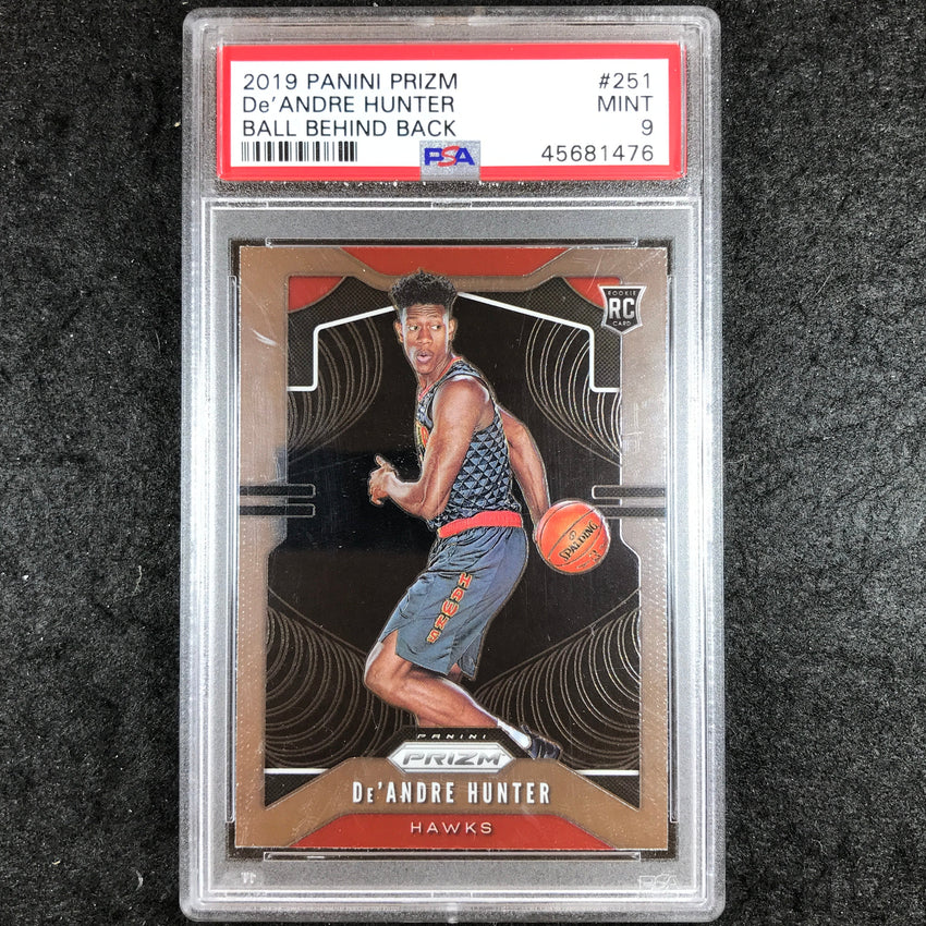 2019 Panini Prizm DE'ANDRE HUNTER Rookie Variation #251 PSA 9 (476)