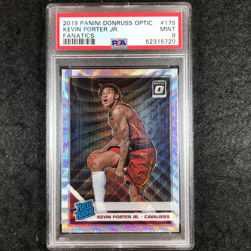 2019 Donruss Optic KEVIN PORTER JR. Rated Rookie Fanatics #179 PSA 9 (720)