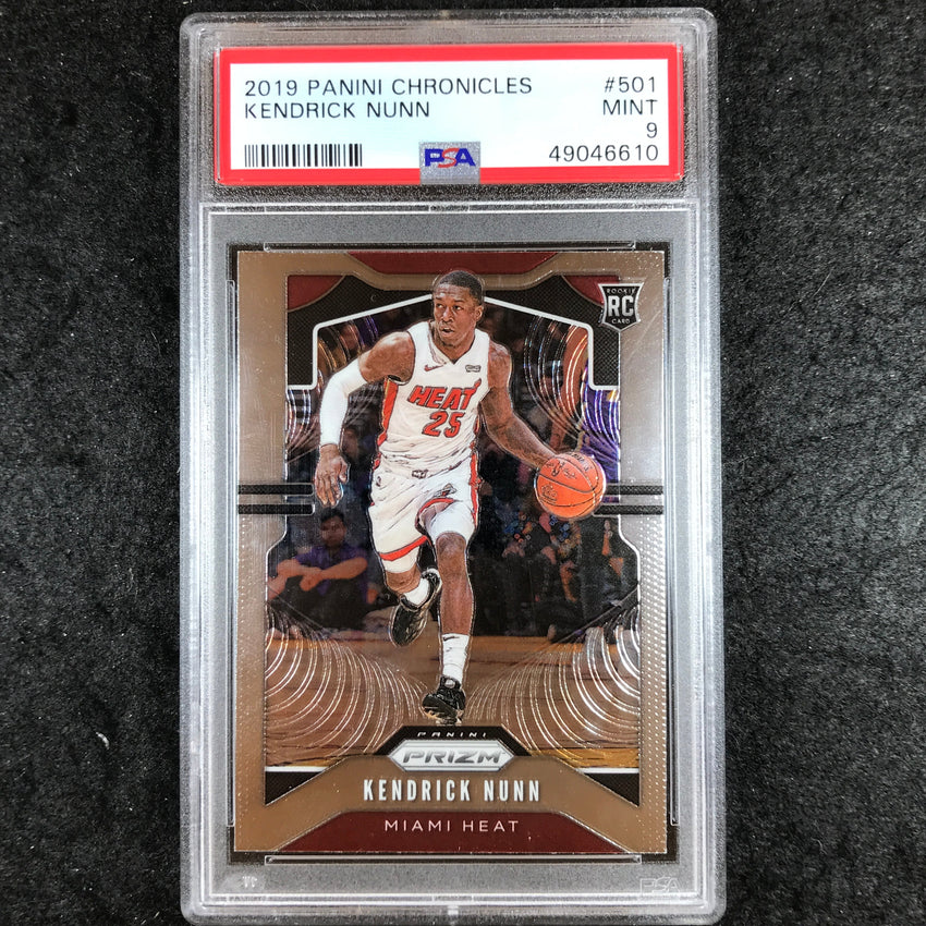 2019 Panini Chronicles KENDRICK NUNN Rookie Base #501 PSA 9 (610)