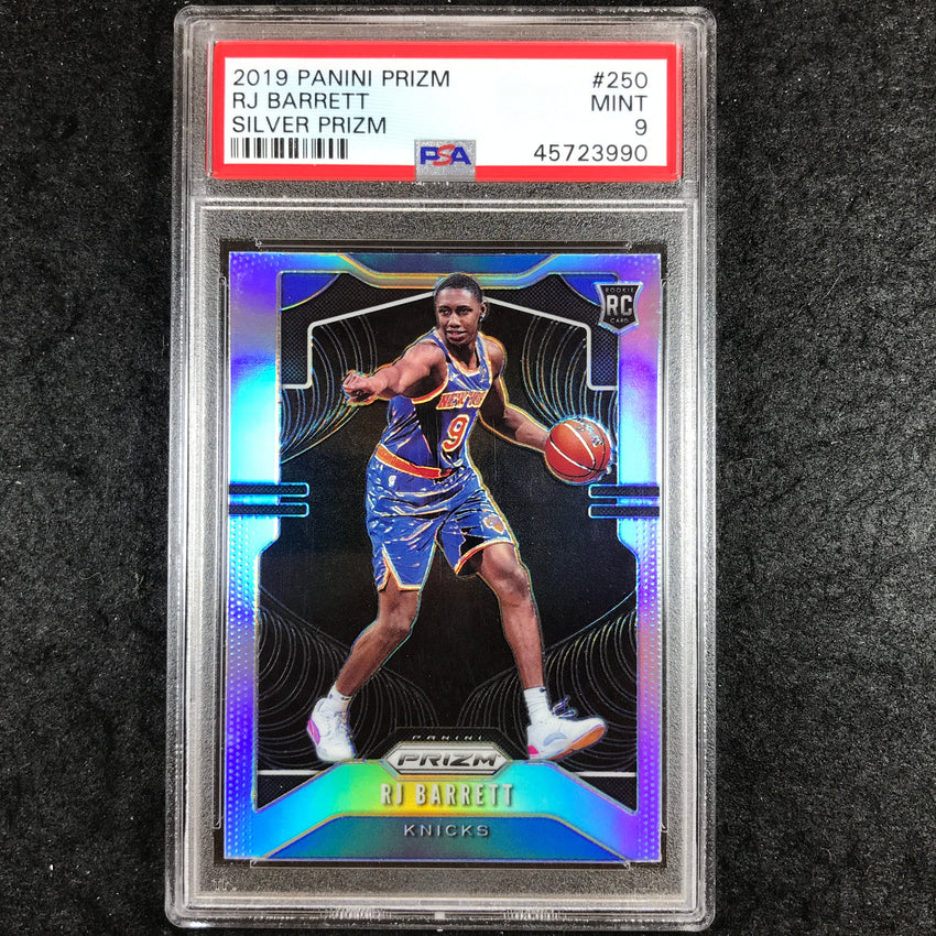 2019 Prizm RJ BARRETT Rookie Silver #250 PSA 9 (990)