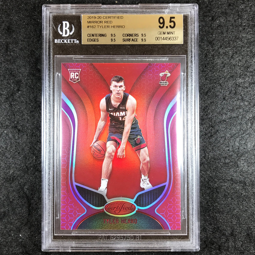 2019 Certified TYLER HERRO Rookie Mirror Red #162 BGS 9.5 (337)