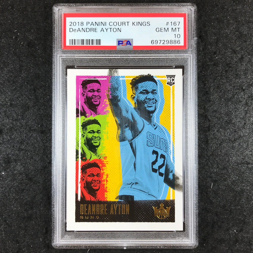 2018 Panini Court Kings DEANDRE AYTON Rookies III #167 PSA 10 (886)
