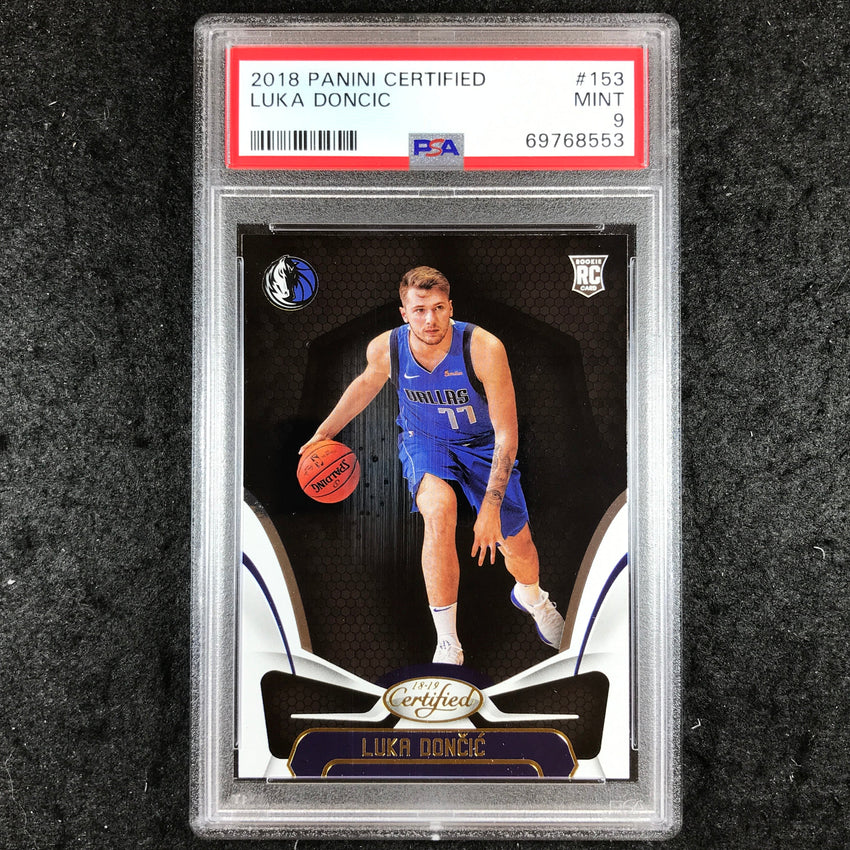 2018 Certified LUKA DONCIC Rookie Base #153 PSA 9 (553)
