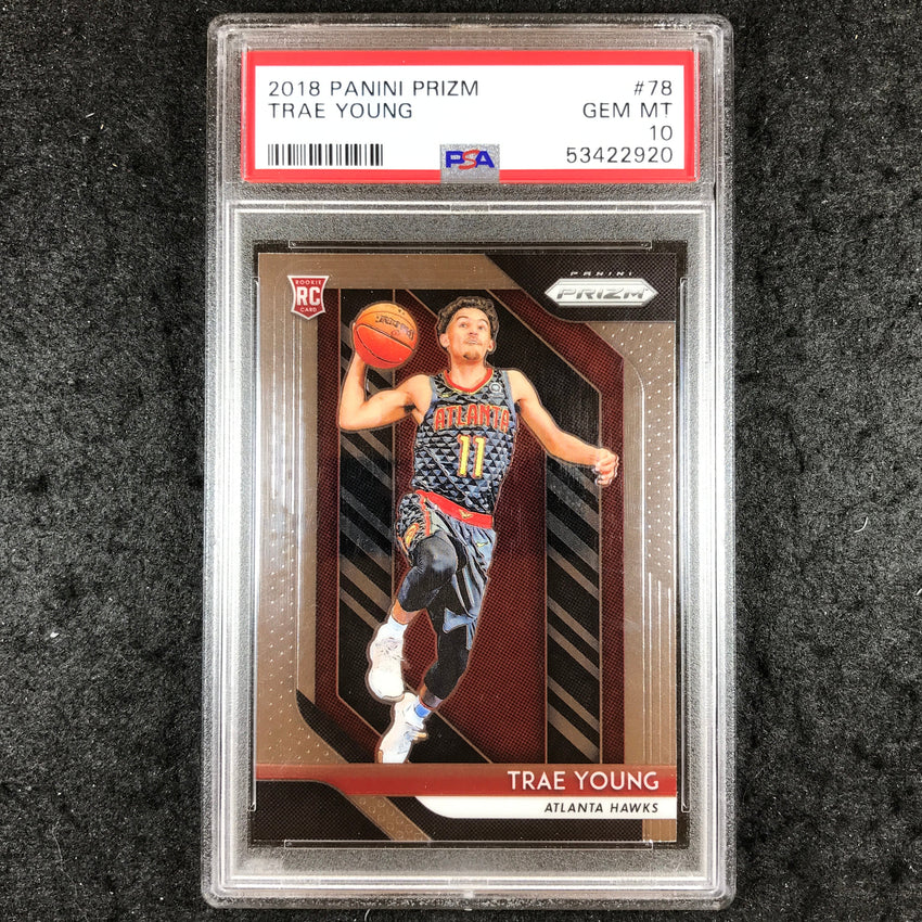 2018 Prizm TRAE YOUNG Rookie Base #78 PSA 10 (920)