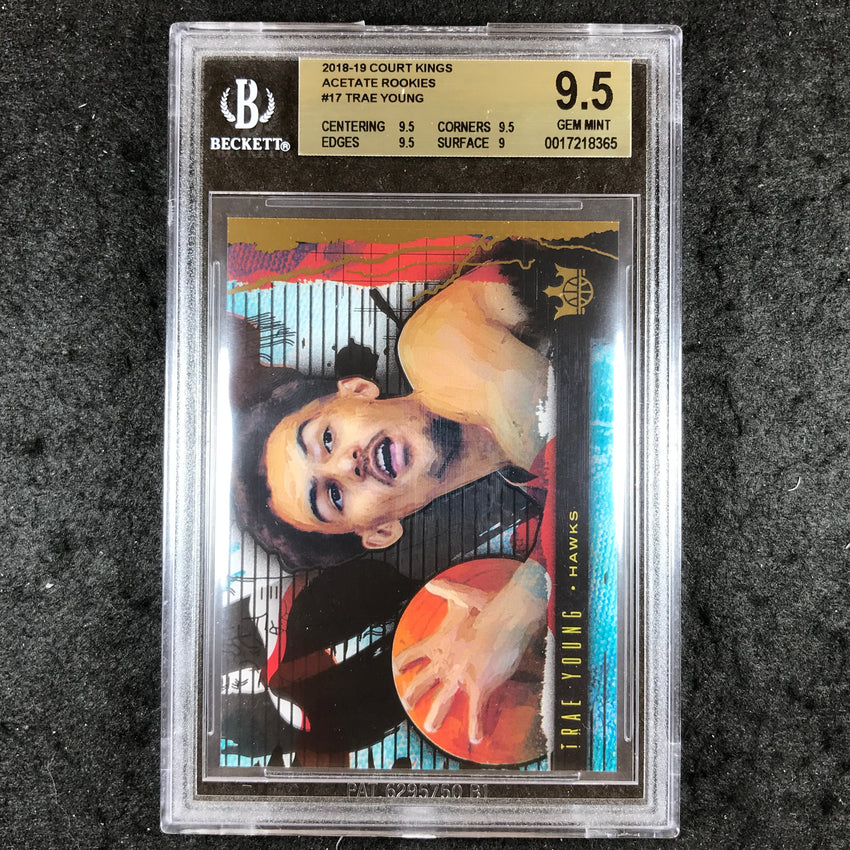 2018 Court Kings TRAE YOUNG Acetate Rookies #17 BGS 9.5 (365)