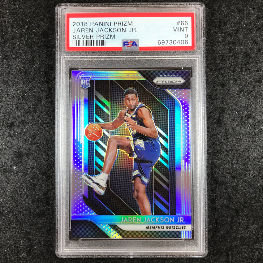 2018 Prizm JAREN JACKSON JR. Rookie Silver #66 PSA 9 (406)