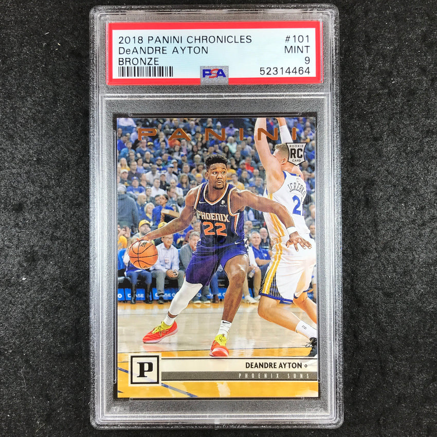 2018 Panini Chronicles DEANDRE AYTON Rookie Bronze #101 PSA 9 (464)