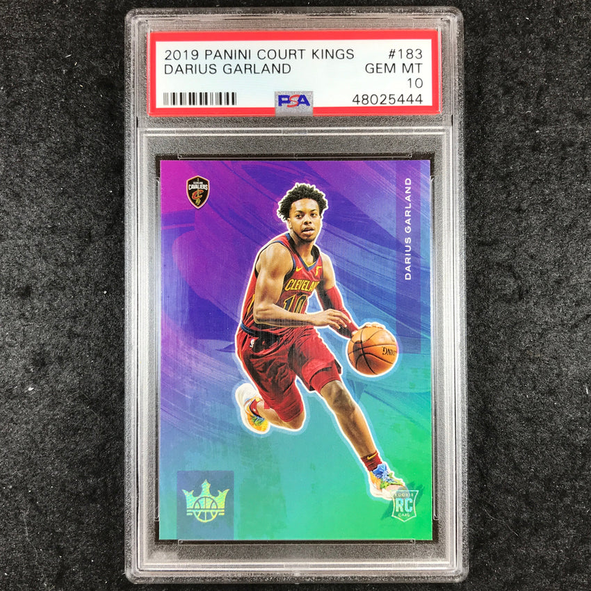 2019 Panini Court Kings DARIUS GARLAND Rookies IV #183 PSA 10 (444)