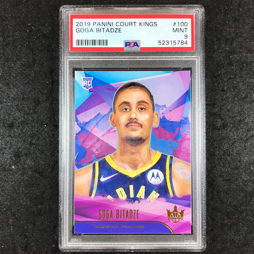 2019 Panini Court Kings GOGA BITADZE Rookies I #100 PSA 9 (784)