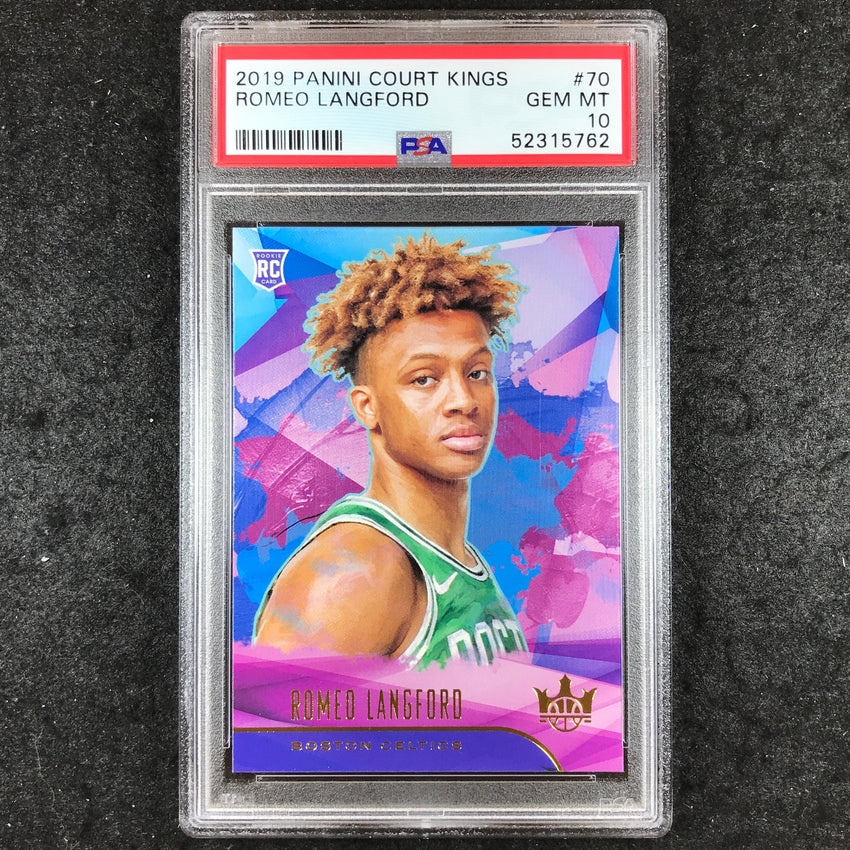 2019 Panini Court Kings ROMEO LANGFORD Rookies I #70 PSA 10 (762)