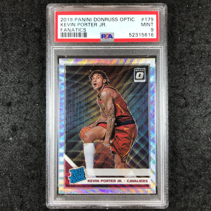 2019 Donruss Optic KEVIN PORTER JR. Rated Rookie Fanatics #179 PSA 9 (616)