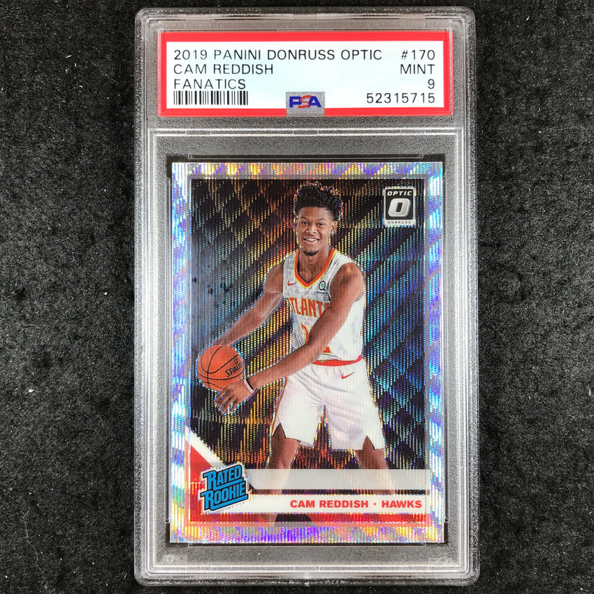2019 Panini Donruss Optic CAM REDDISH Rated Rookie Fanatics #170 PSA 9 (715)