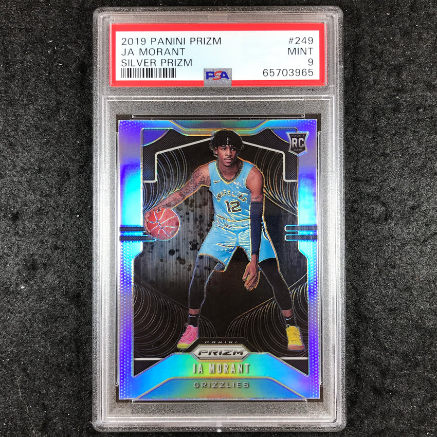 2019 Prizm JA MORANT Rookie Silver #249 PSA 9 (965)
