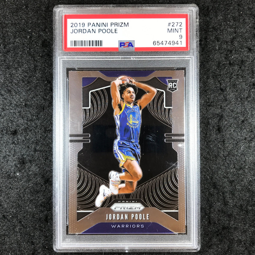 2019 Prizm JORDAN POOLE Rookie Base #272 PSA 9 (941)