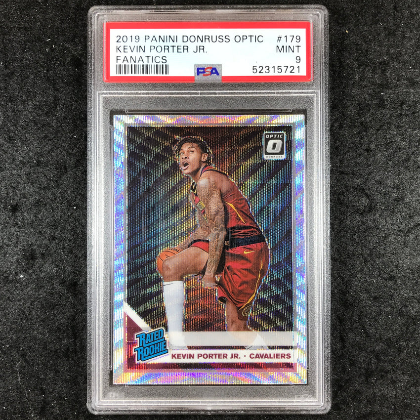 2019 Donruss Optic KEVIN PORTER JR. Rated Rookie Fanatics #179 PSA 9 (721)