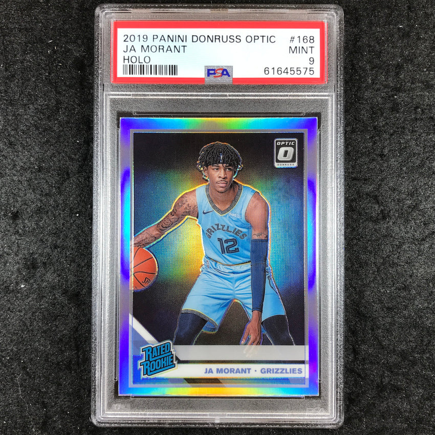 2019 Optic JA MORANT Rated Rookie Holo #168 PSA 9 (575)