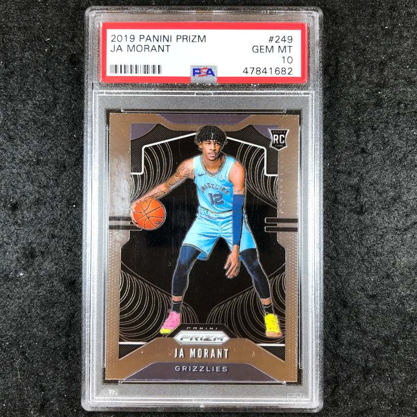 2019 Prizm JA MORANT Rookie Base #249 PSA 10 (682)