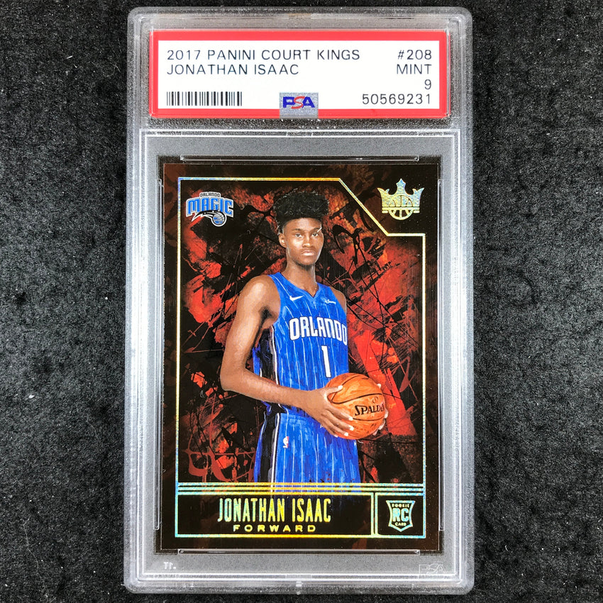 2017 Panini Court Kings JONATHAN ISAAC Rookies IV #208 PSA 9 (231)
