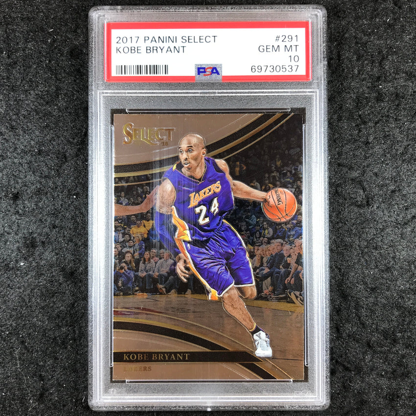 2017 Panini Select KOBE BRYANT Courtside Base #291 PSA 10 (537)