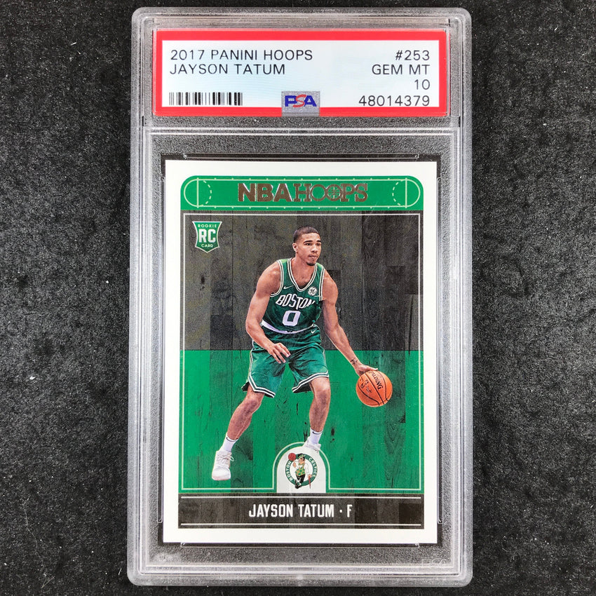 2017 Hoops JAYSON TATUM Rookie Base #253 PSA 10 (379)
