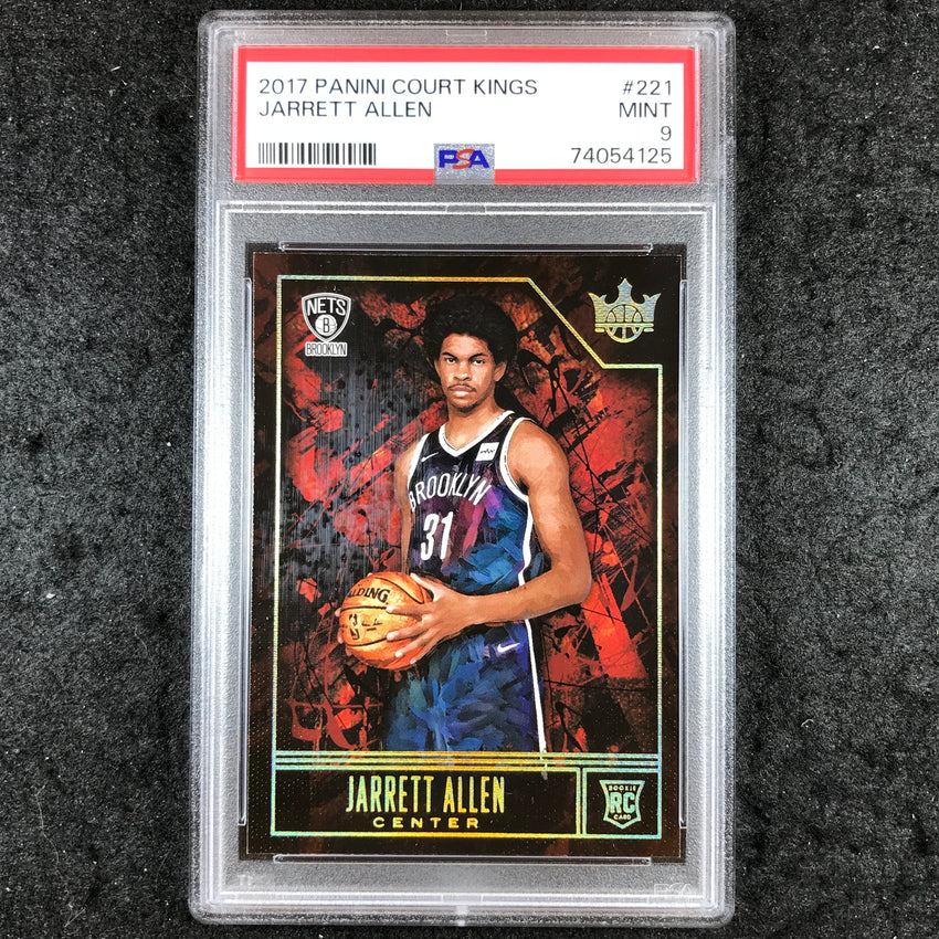 2017 Panini Court Kings JARRETT ALLEN Rookies IV #221 PSA 9 (125)