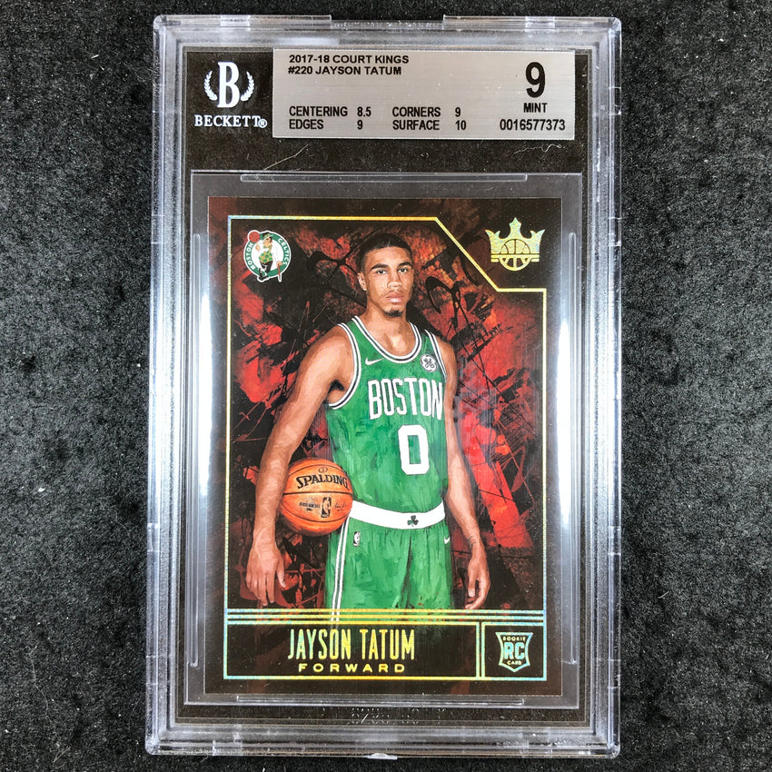 2017 Court Kings JAYSON TATUM Rookies IV #220 BGS 9 (373)