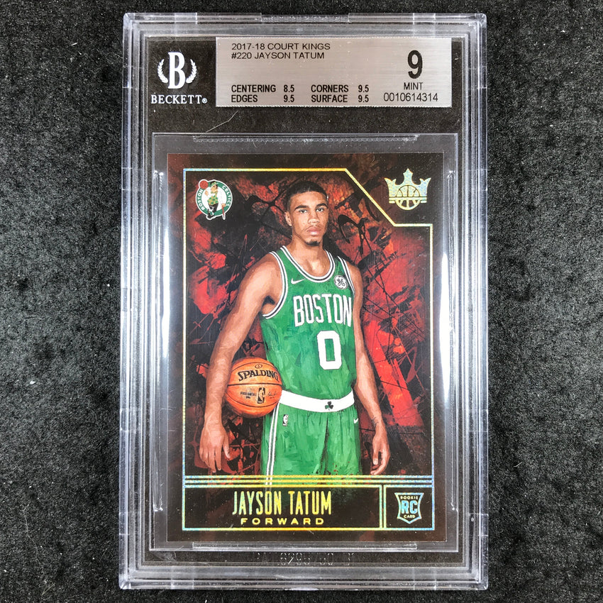2017 Court Kings JAYSON TATUM Rookies IV #220 BGS 9 (314)