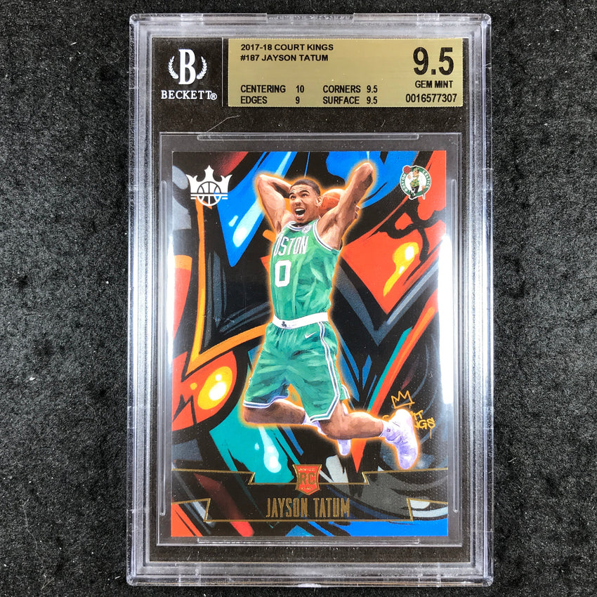 2017 Court Kings JAYSON TATUM Rookies III #187 BGS 9.5 (307)