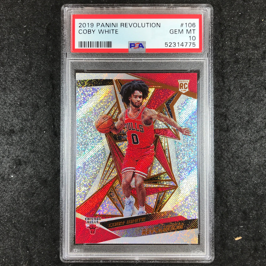 2019 Panini Revolution COBY WHITE Rookie #106 PSA 10 (775)